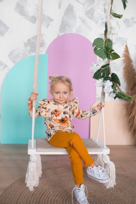 Nowy zestaw bluzka i legginsy 92/98 mam ten luz