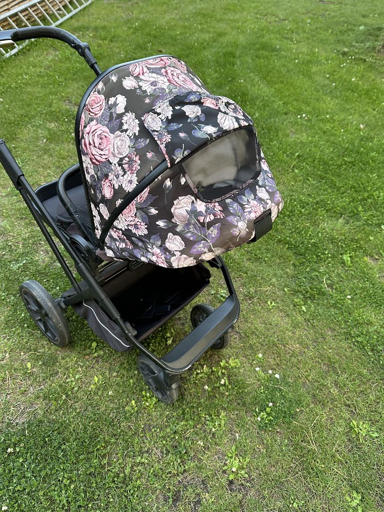 Wozek spacerowka gondola cavoe axo la rose 2w1