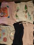 T-shirts manga comprida menina 3 a 4A