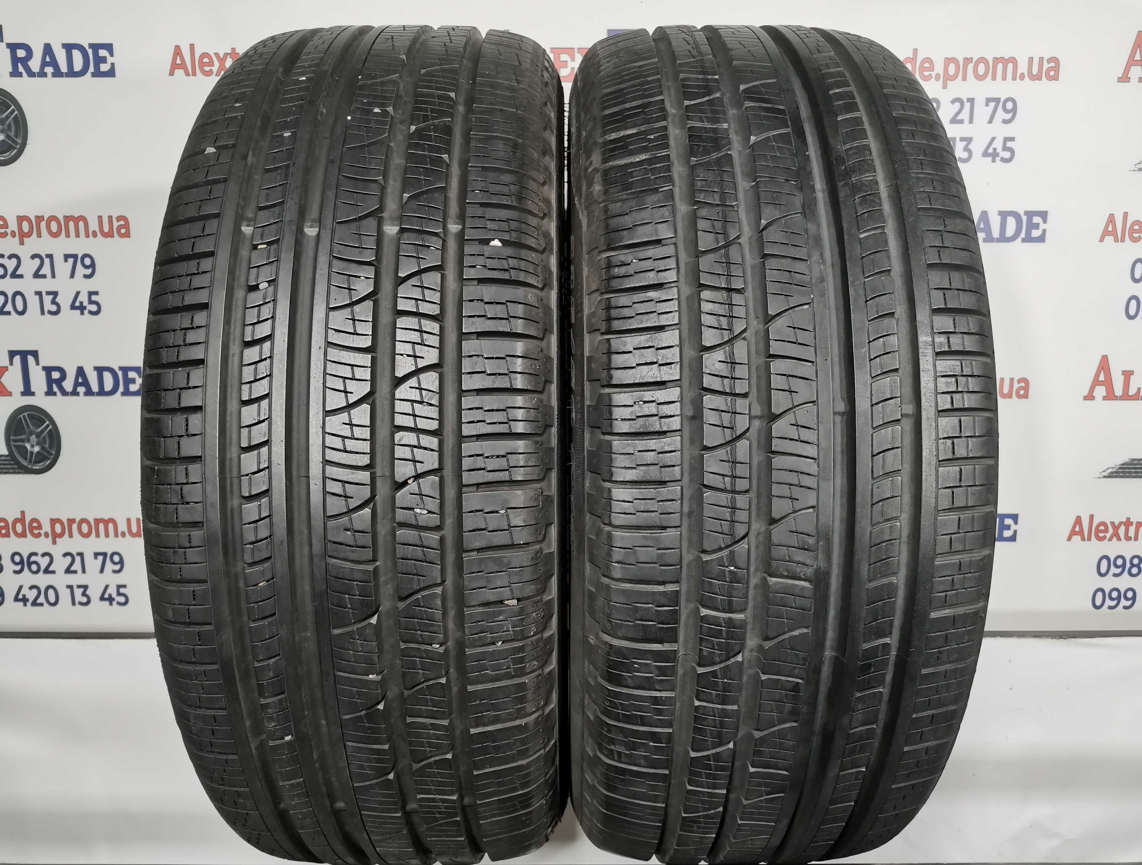 2 шт. 235/50 R18 Pirelli Scorpion Verde All Season шини б/у, 7-7,5 мм