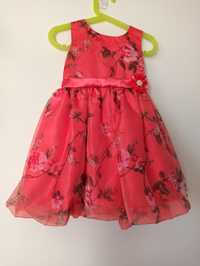 Nowa elegancka sukienka dla dziewczynki r. 98/104 cm