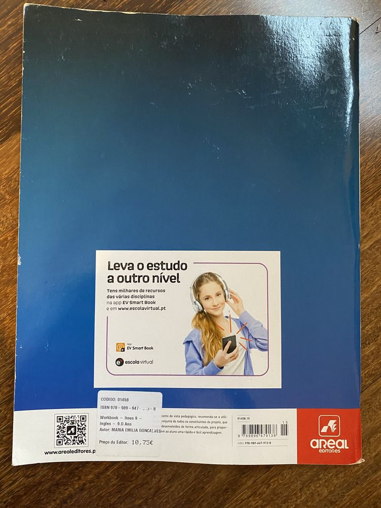 Workbook+ Complementares iTeen 9ano Areal Editores