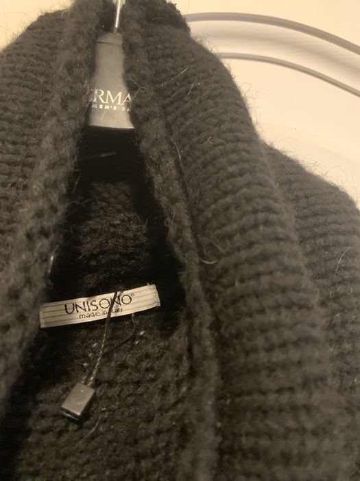 Pancho z golfem 100% wełna UNISONO