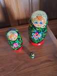 Bonecas russas em madeira