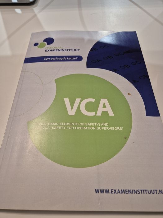 VCA podręcznik bhp Holandia