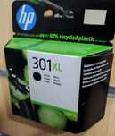 Tinteiro HP 301XL Preto Original