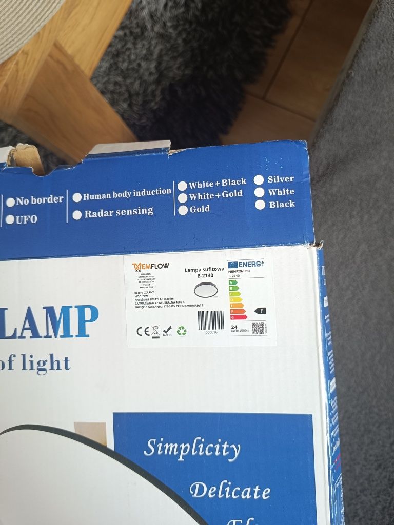 Lampa sufitowa szt 2