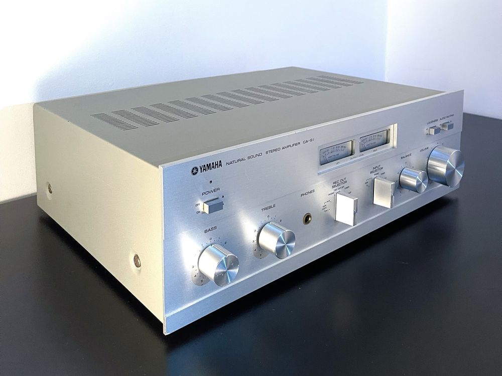 Yamaha CA-G1 – вінтажний стерео підсилювач (110В, Японія)