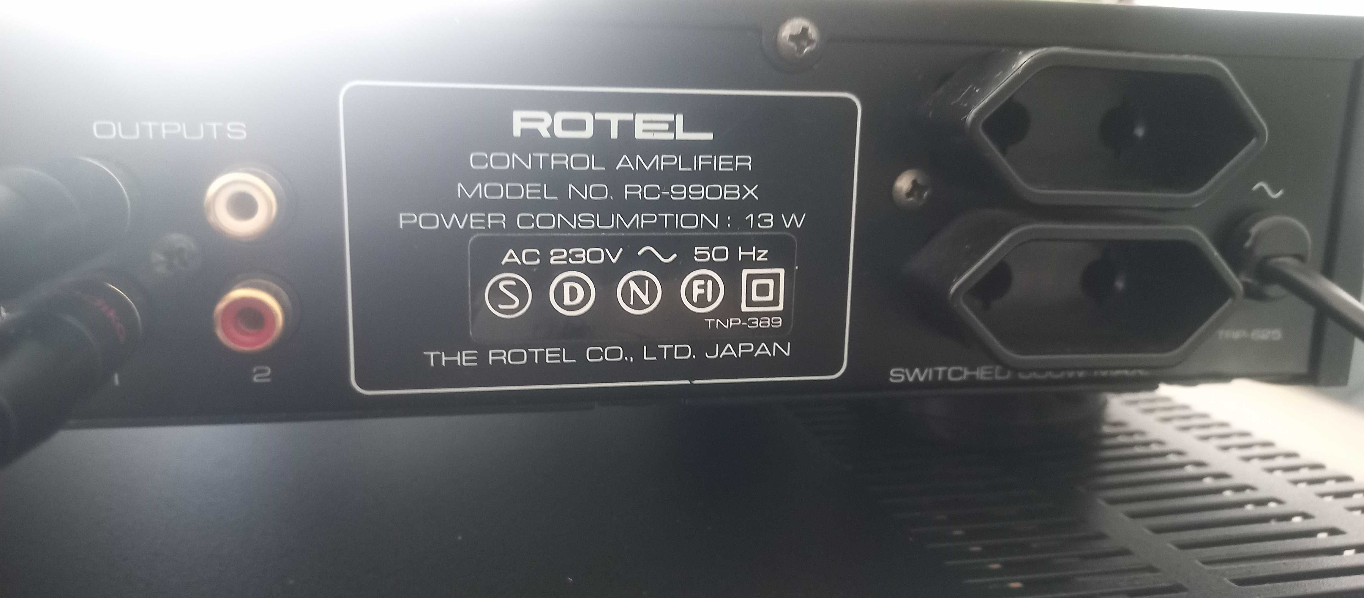 Rotel RC 990 BX  oraz RB 990 BX