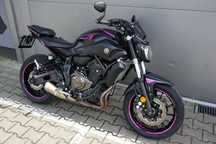 Yamaha MT 07 ABS PINK PEŁNA MOC 8812km Raty Gwarancja | REZERWACJA