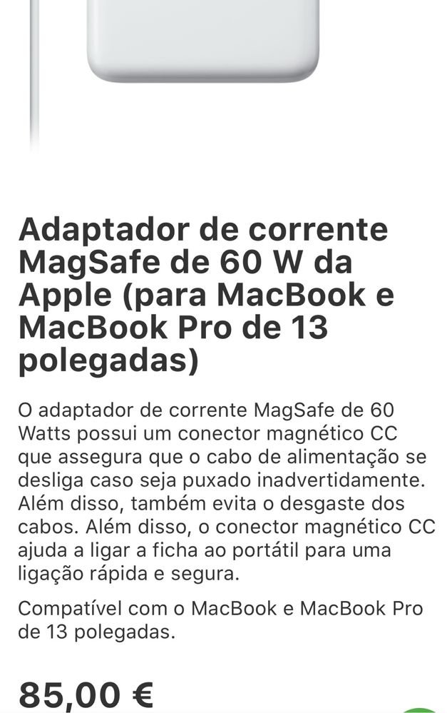 Adaptador de corrente