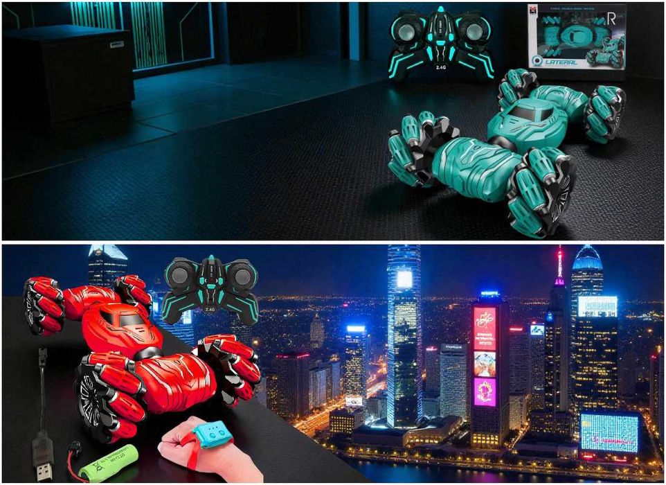 Трюковая машинка перевертыш Car Toys 986-14, машинка на радіокеруванні