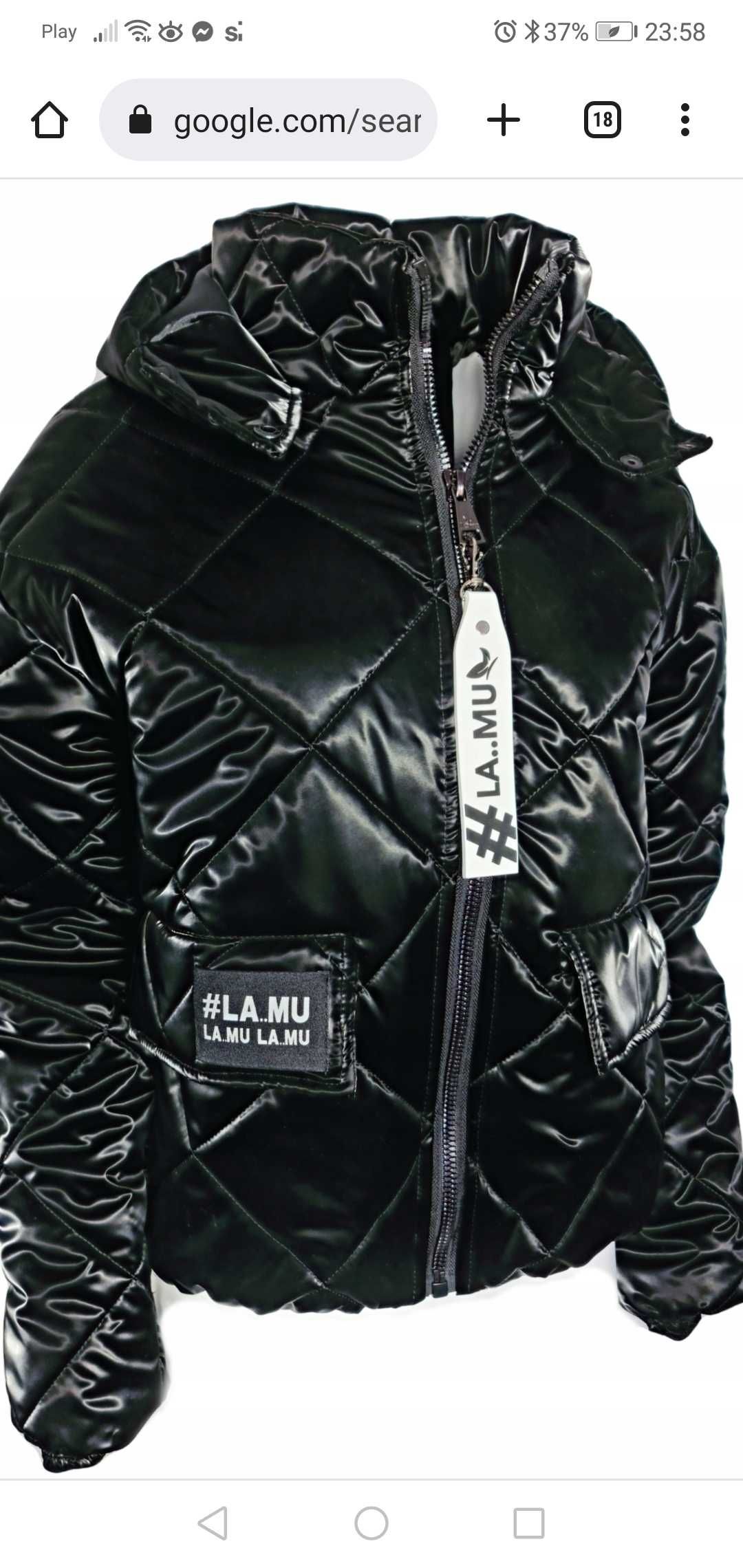 Nowa kurtka firmy LA Mu rozmiar L/xl