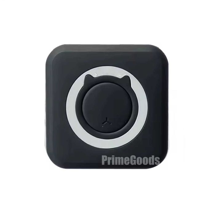 Дитячий бездротовий портативний міні-принтер чорний