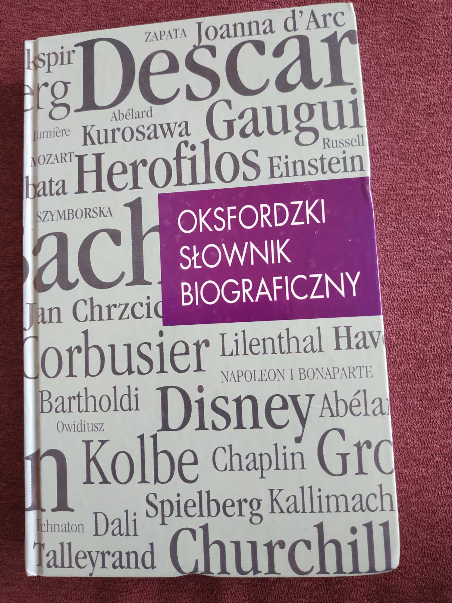 Sprzedam Oksfordzki Słownik Biograficzny- NOWY