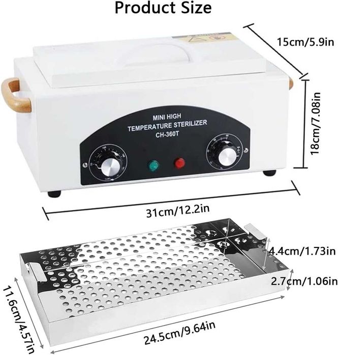 [NOVO] Esterilizador ar quente 1,5 L 200 °C