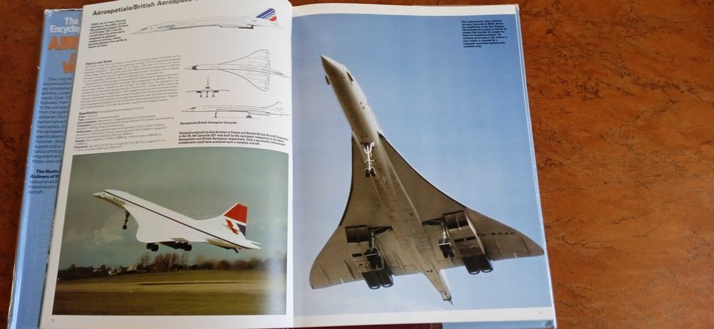 Lotnictwo Album Encyklopedia AIRLINERS OF THE WORLD. Super Prezent!!!