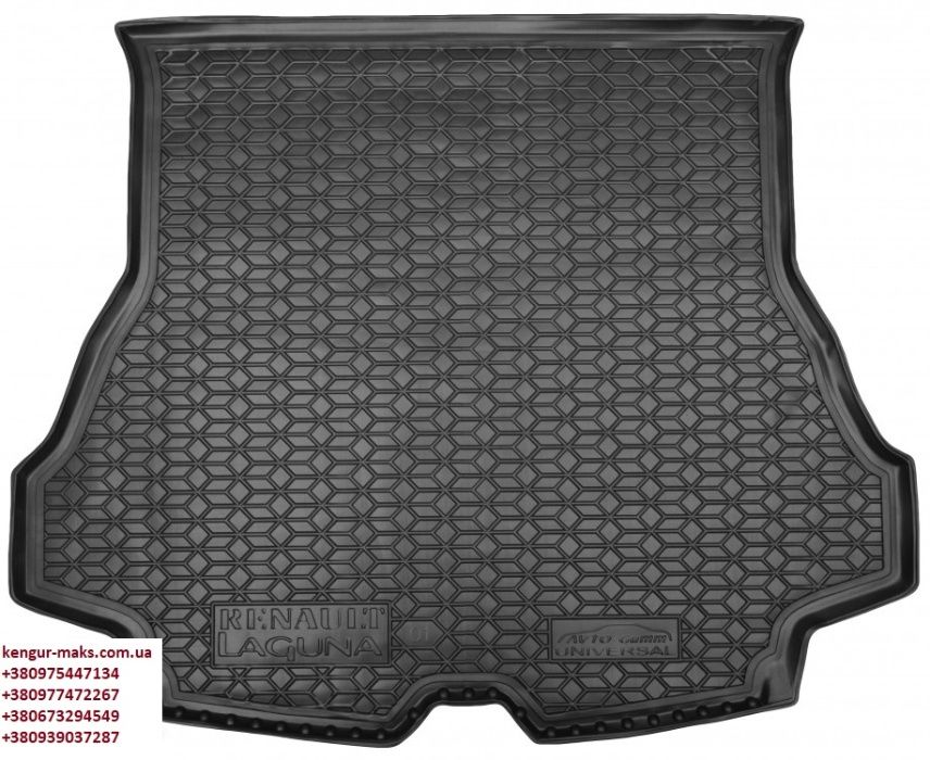Коврик в Багажник Renault Laguna 2001-2007 Laguna 2007+ автогум