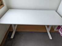 IKEA - Secretária sentado/em pé, branco, 160x80 cm