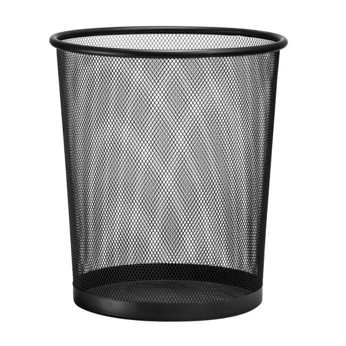 kosz na śmieci metalowy leviatan 12 l czarny