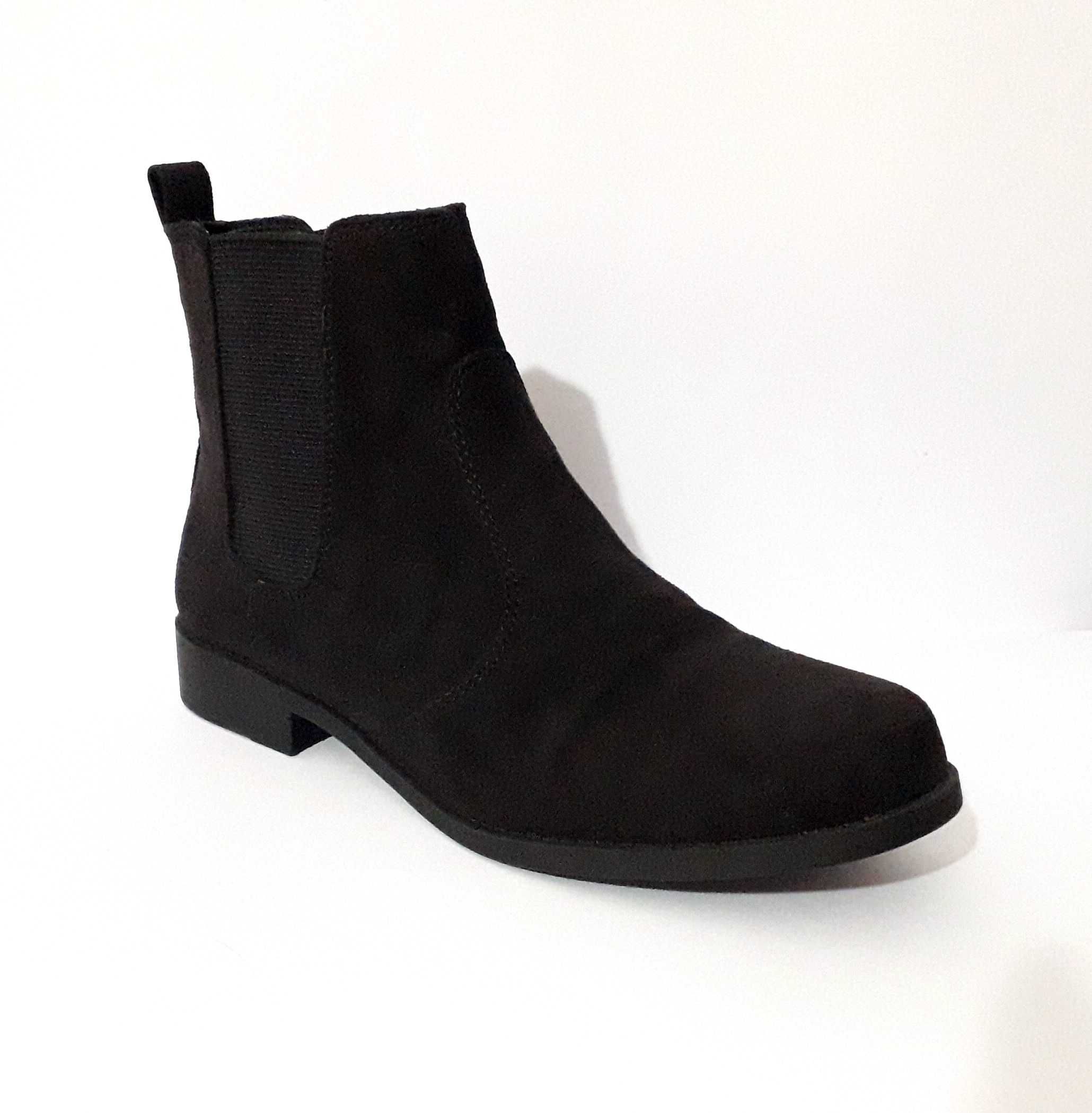 Botins chelsea pretos da H&M T: 36