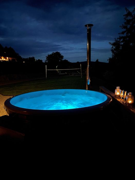 Dom z bali "OSADA CHEŁM" ..JAKUZZI-plac zabaw-góry-widoki