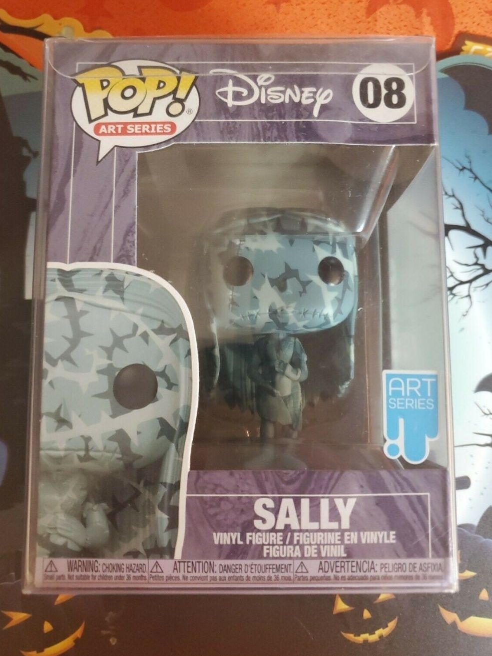 Conjunto Disney Sally 08 e Oogie 09 com Keychain Funko Pop!