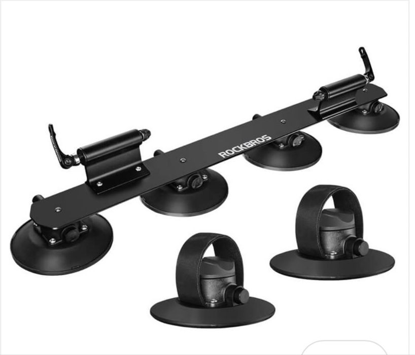 Rockbros bagaznik rowerowy z przyssawkami (2 rowery)