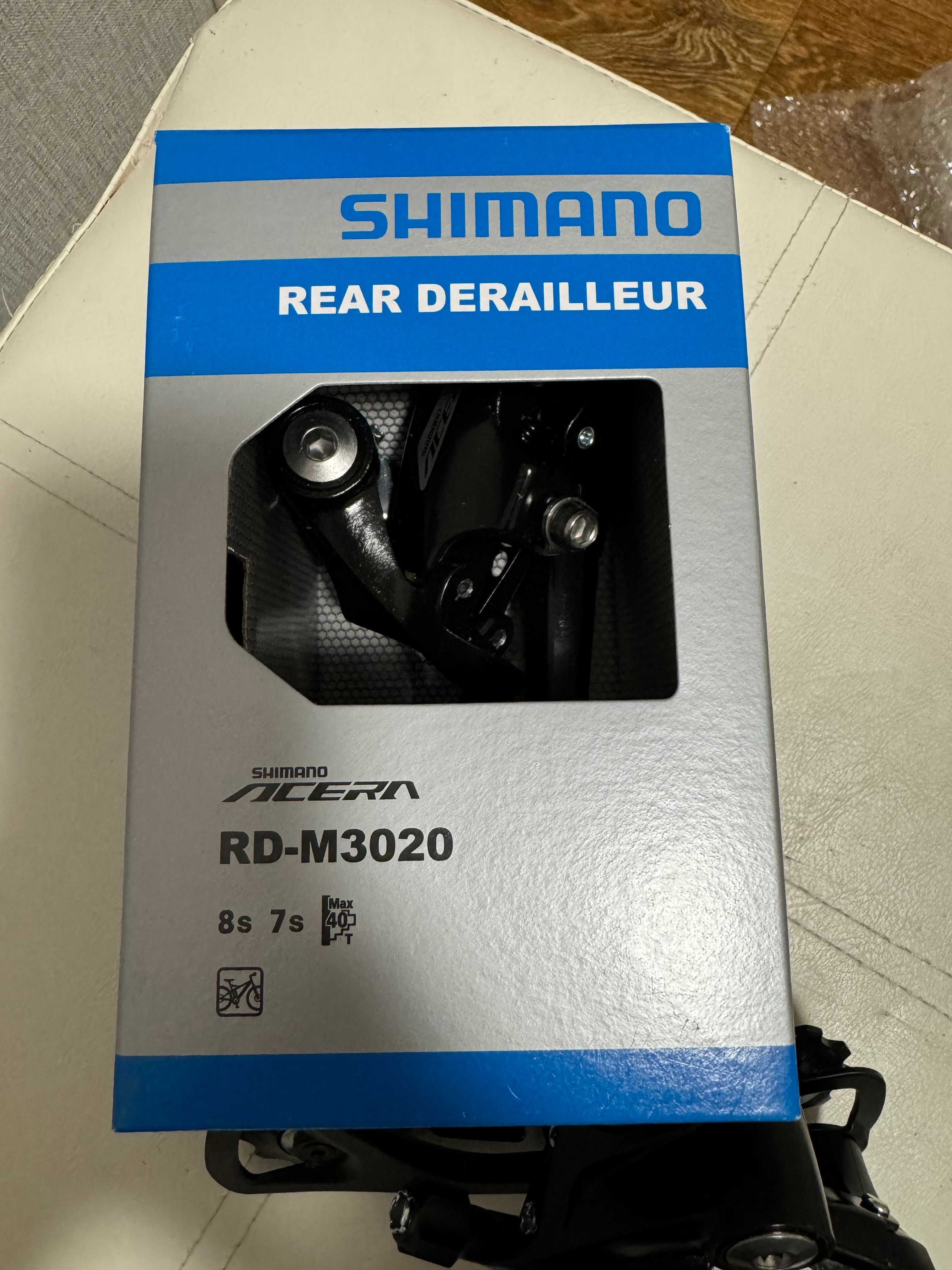Новий задній перемикач Shimano M3020 7/8 швидкостей