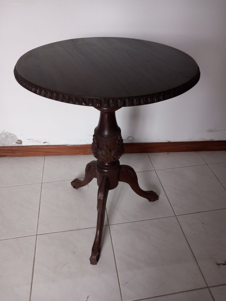 Mesa apoio redonda