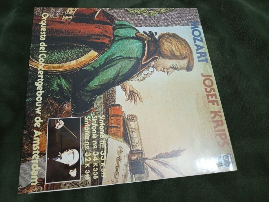 Vinil Raro Mozart - Symphonies No.33 In B Flat,k.319 / No. 34 In C, K*