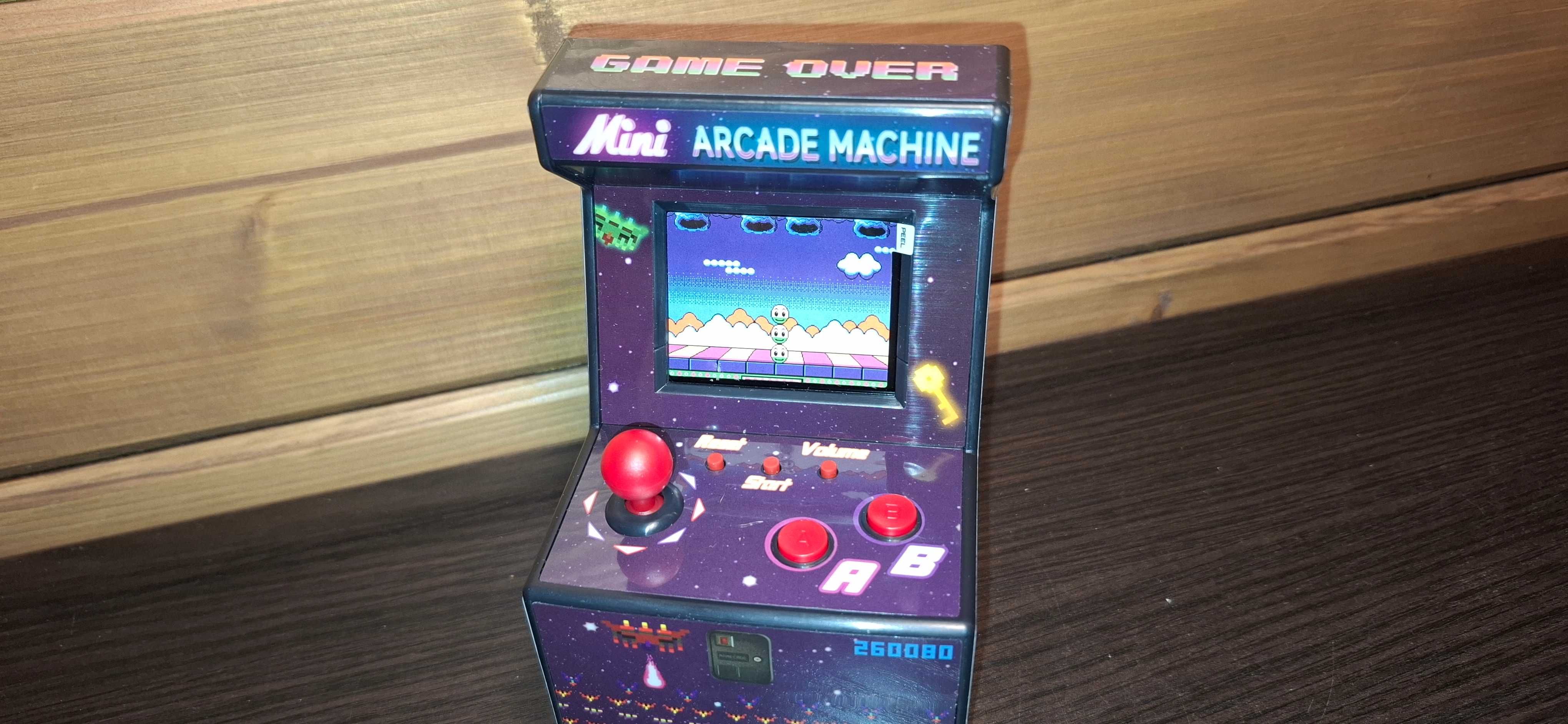 ORB Retro Mini Arcade Machine - 300 Gier - Mini Automat Arcade z Grami