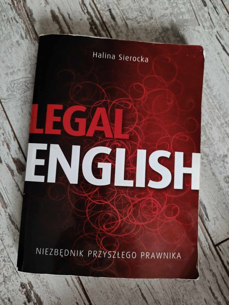 Halina Sierocka Legal English podręcznik