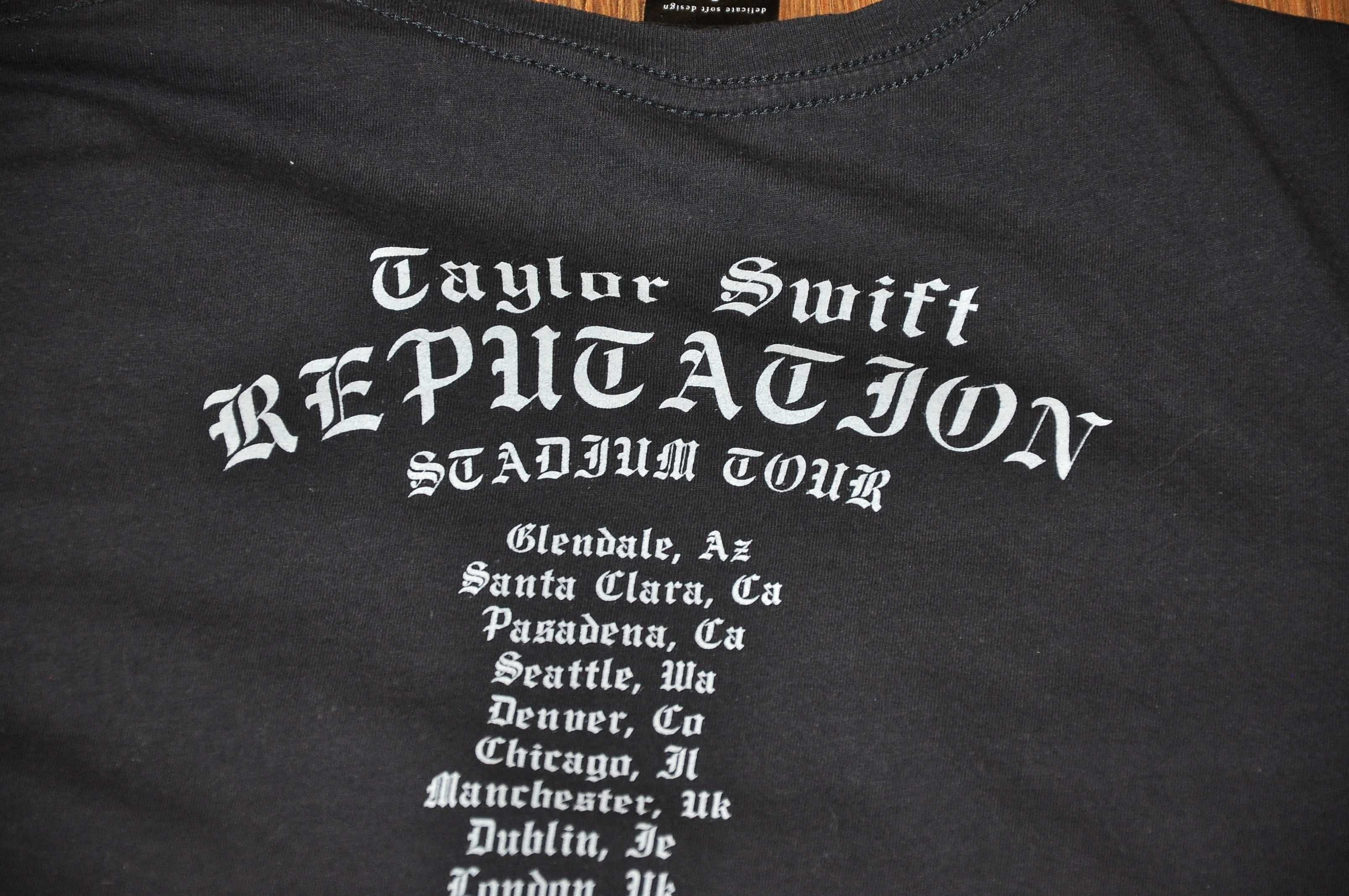 TAYLOR SWIFT - Reputation Stadium TOUR - koszulka rozm.S RARE !!!