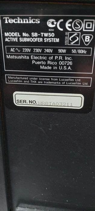 Technics SB - TW 50