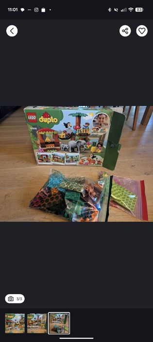 Kompletny zestaw LEGO Duplo tropical island 10906