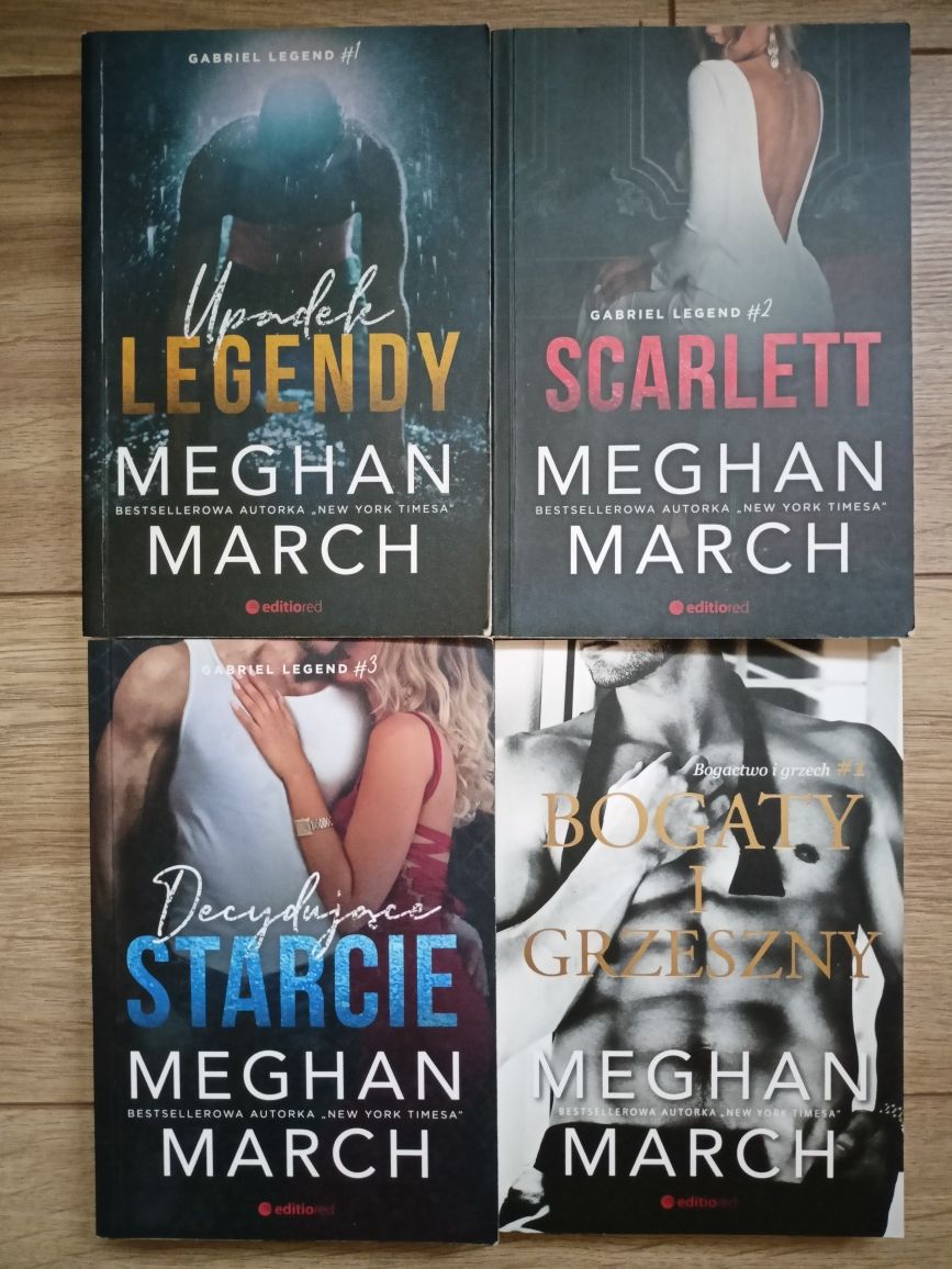 Meghan March. Upadek legendy. Scarlett. Decydujące starcie. Bogaty ...