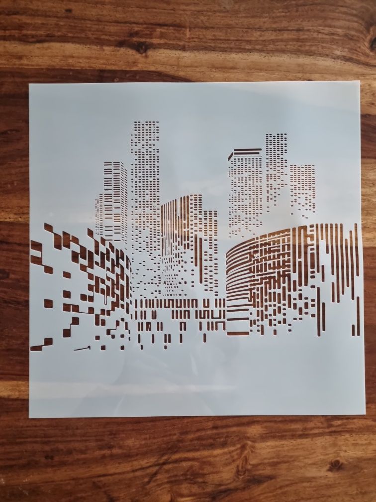 Szablon malarski,  tynk ozdobny, DIY  - Nowy