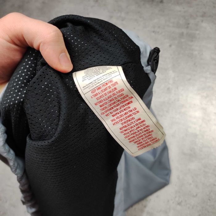 MĘSKA Lekka Kurtka Bluza Wiatrówka Śliska Nike GOLF Błękitna/SzaraLOGO