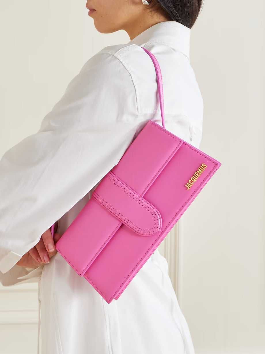 Сумка Jacquemus Le Bambino long flap bag Pink