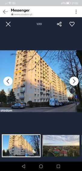 Mieszkanie do wynajęcia 43m, Ruda Śląska (Bykowina) ul. Plebiscytowa