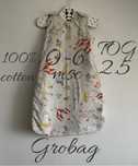 Grobag spiworek cyrk bawelna 2.5 TOG 0-6 msc