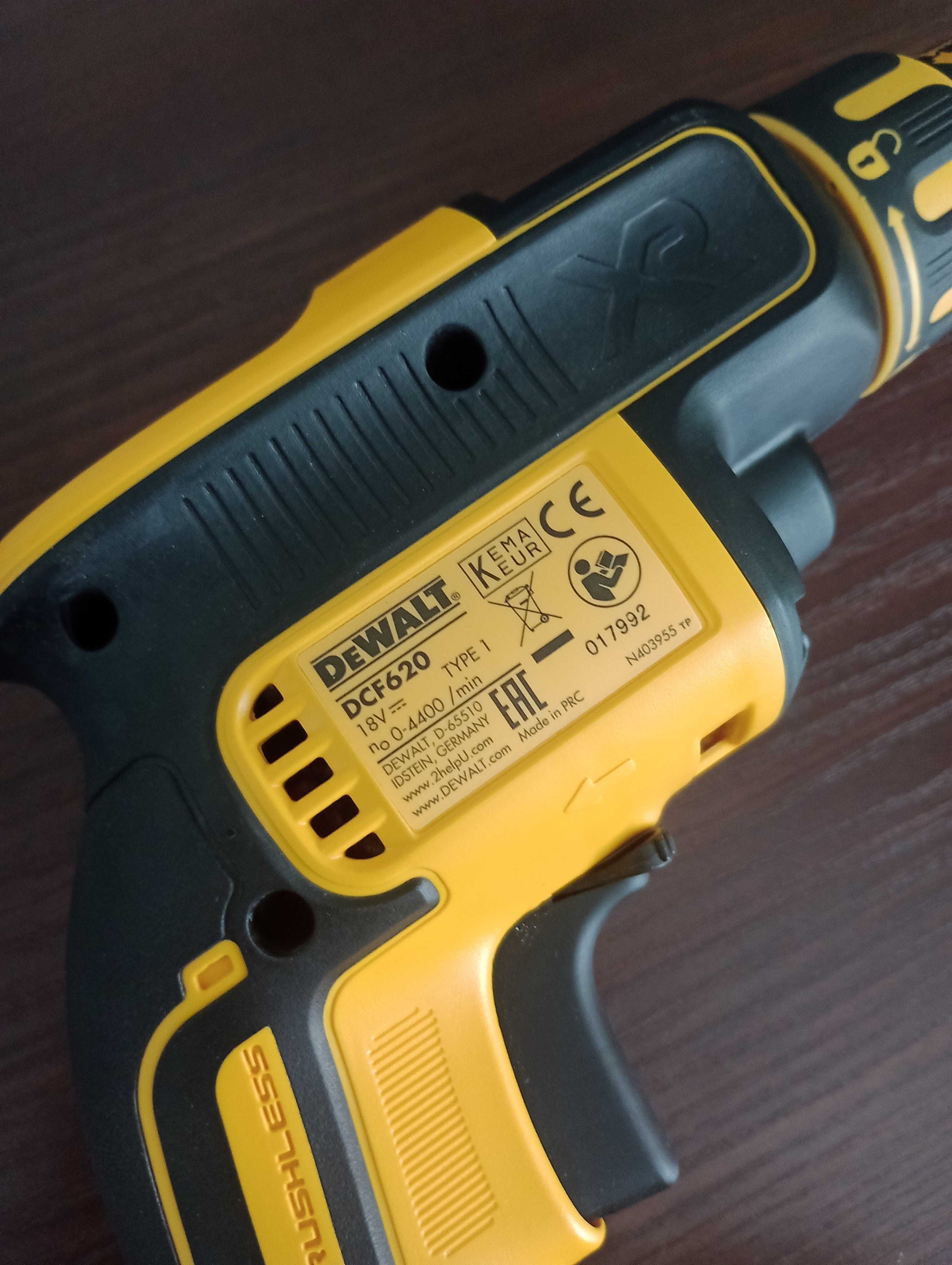 Wkrętarka K/G DeWalt DCF 620 nowa w wersji BODY