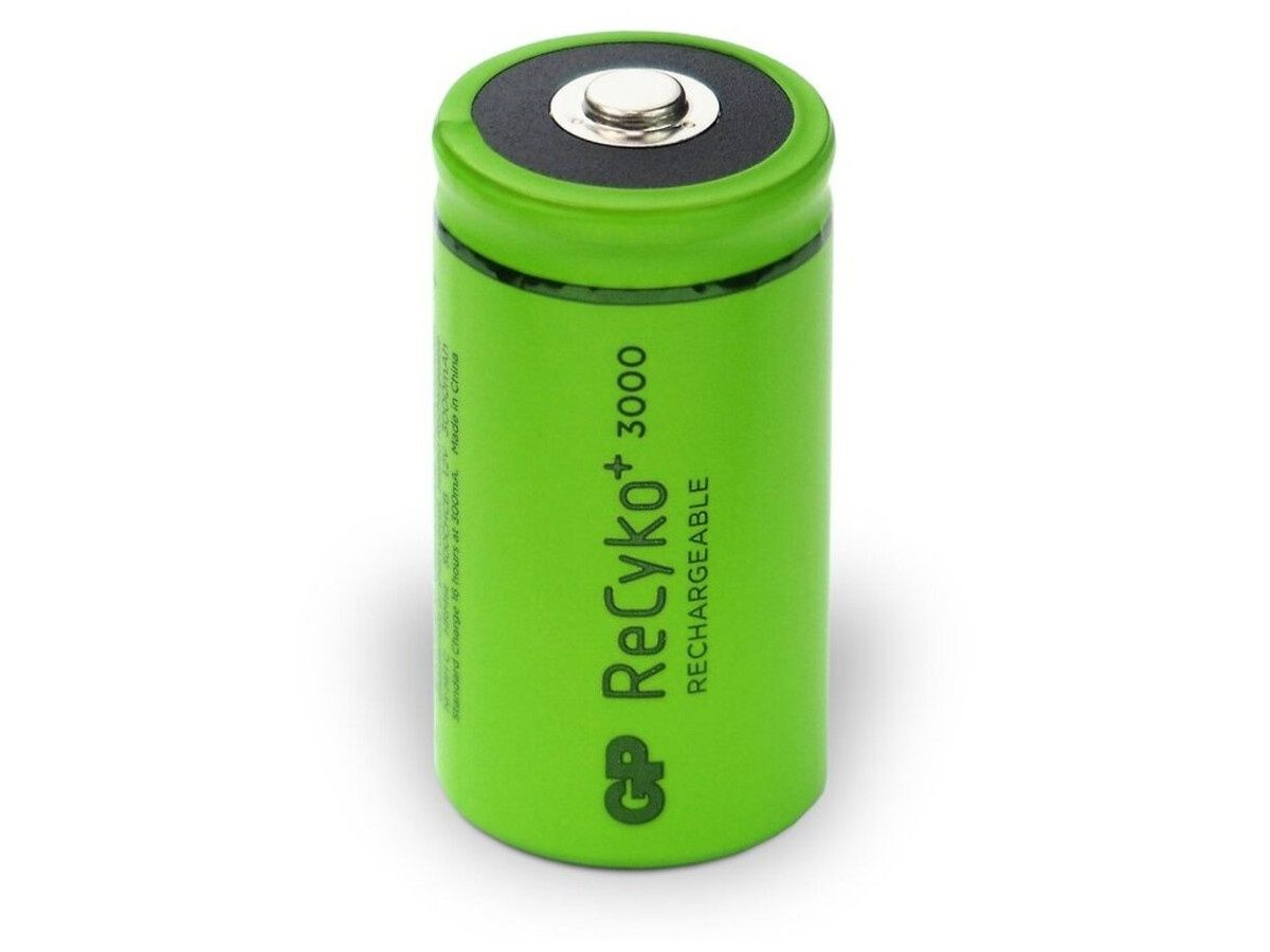 Аккумулятор GP Recyko+ 3000, C/R14, 3000mAh, 3A, 1.2V LSD Ni-MH, bulk,