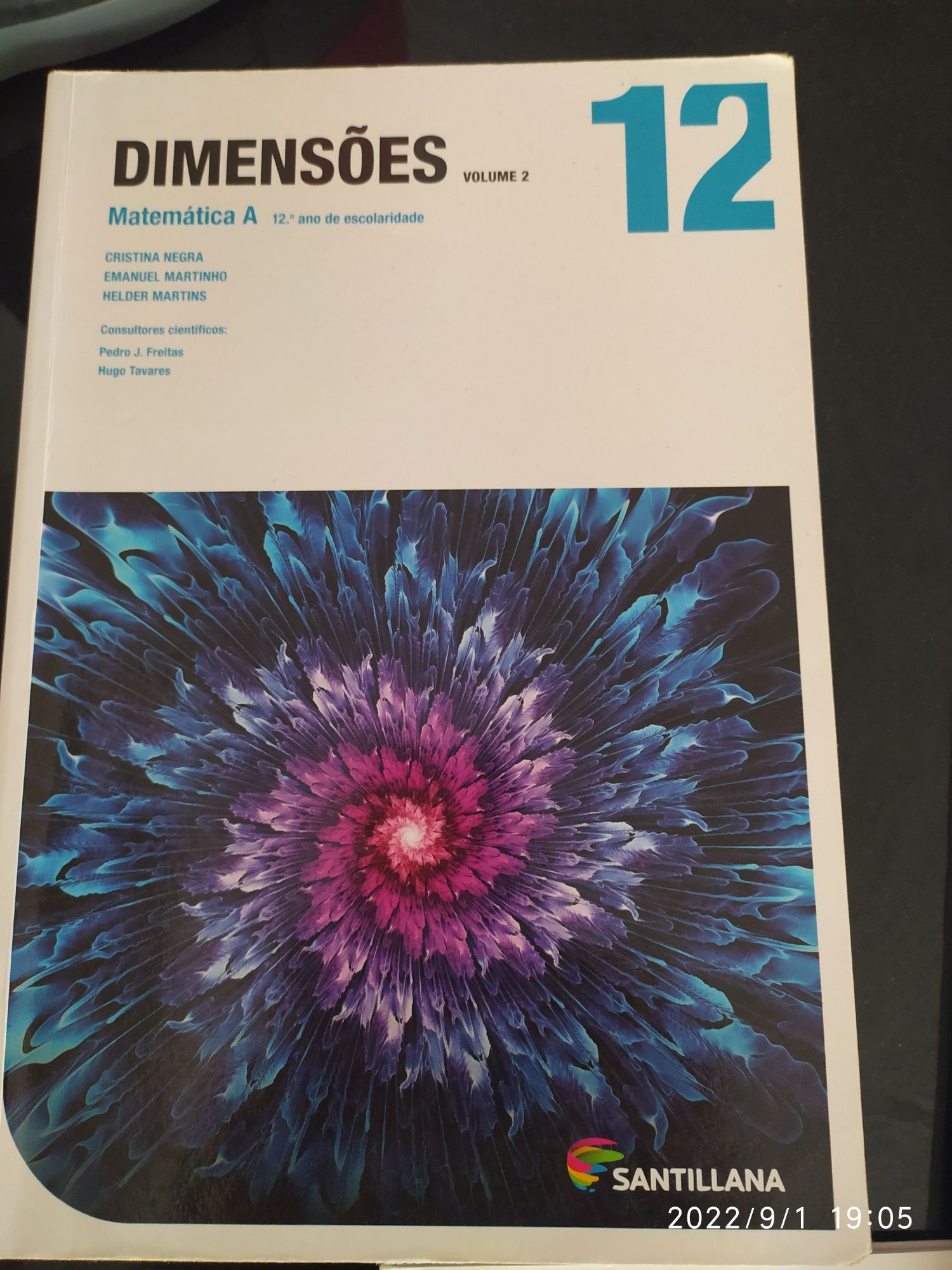 Matemática 12ano - manual volume 1 e 2 e caderno atividades