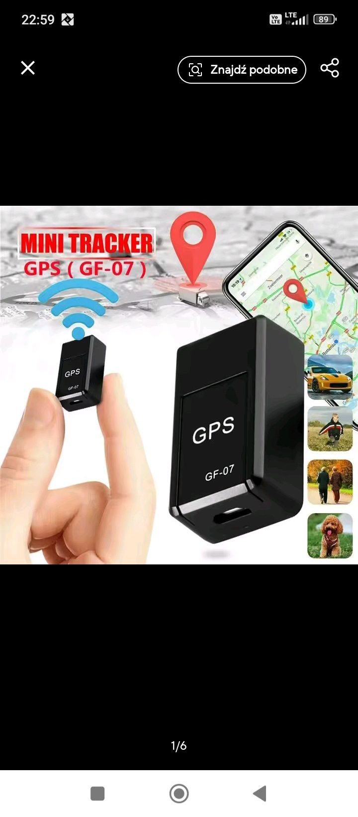 Lokalizator GPS śledzenie w czasie rzeczywistym.