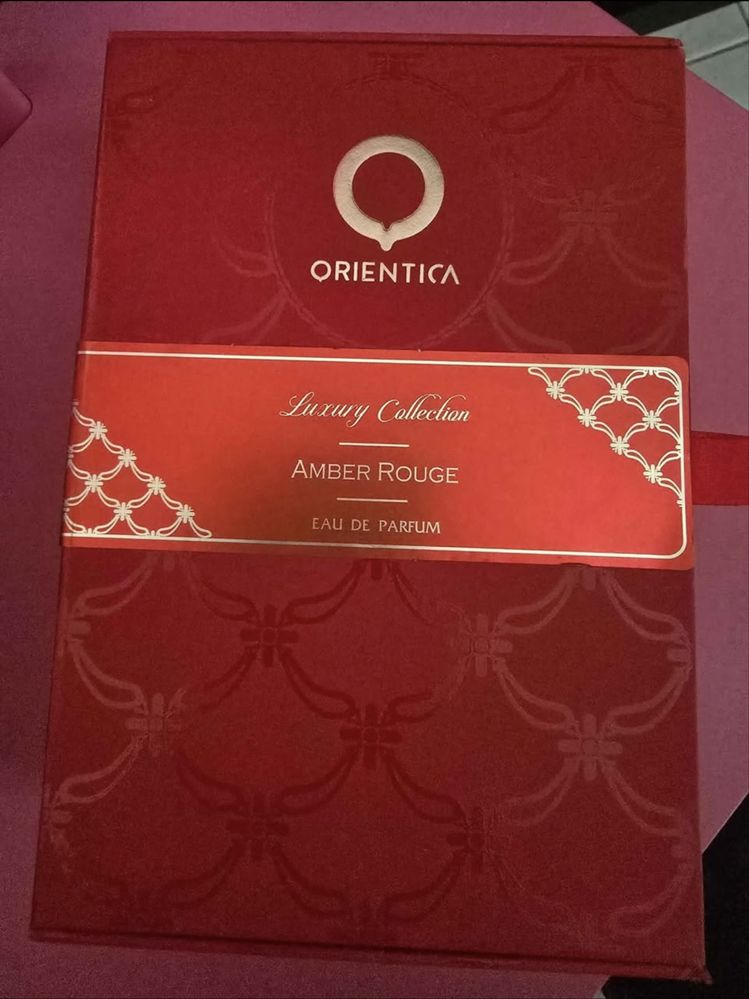 Perfume arabe de luxo Amber Rouge