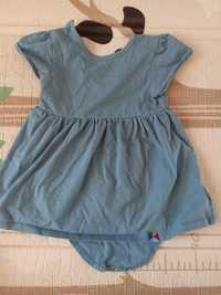 Sukienkobody sukienka z body niebieska my Basic 92