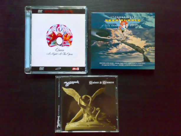 CD, DVD-AUDIO Queen, Deep Purple, Whitesnake