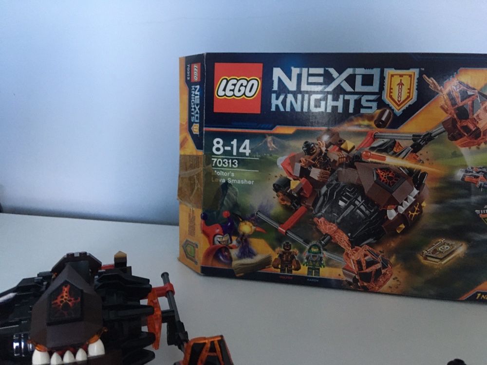 Lego 70313 lawowy rozlupywacz moltora nexo knights